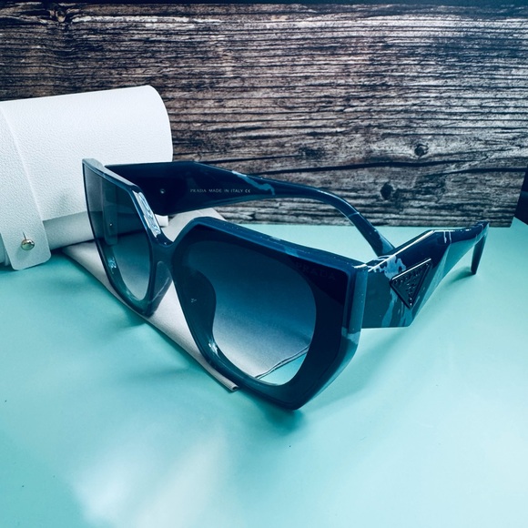 Prada Stylish Blue Sunglasses - Picture 1 of 9